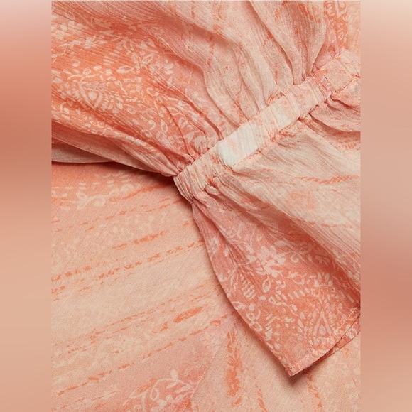 EUC Ramy Brook Lorraine Geometric Silk Blouse - Picture 11 of 11